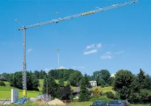 Grues à tour - tourneur inférieur Condecta E 4515