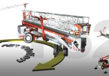 Grues à tour - tourneur inférieur Gru Dalbe HF 162 Dalbetta