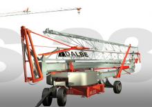 Grues à tour - tourneur inférieur Gru Dalbe HS 232