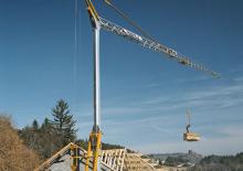 Grues à tour - tourneur inférieur Potain IGO 22