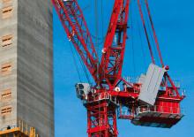 Grues à tour  - tourneur supérieur- flèche épingle Wilbert WT 2705 L e.tronic