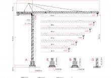 Grues à tour - tourneur supérieur Raimondi MR177
