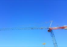 Grues à tour - tourneur supérieur Raimondi MR210