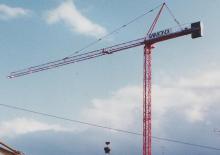 Grues à tour - tourneur supérieur Raimondi MR45