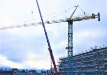 Grues à tour - tourneur supérieur Raimondi MR99