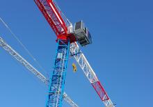 Grues à tour - tourneur supérieur Raimondi MRT223