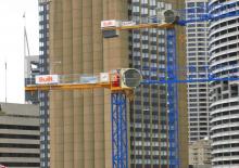 Grues à tour - tourneur supérieur Raimondi SRT85