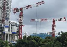 Grues à tour - tourneur supérieur Yongmao STT1830