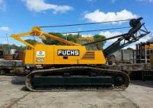 Grues à chenilles - flèche treillis Fuchs 125 R