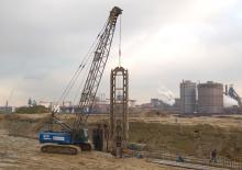 Grues à chenilles - flèche treillis Sennebogen 670E