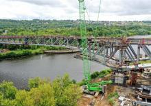 Grues à chenilles - flèche treillis Sennebogen 7700G