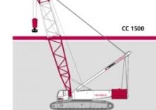 Grues à chenilles - flèche treillis Terex-Demag CC 1500