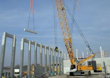 Grues à chenilles - flèche treillis Liebherr LR 1200.1 
