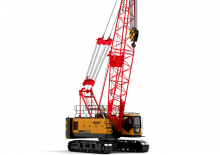 Grues à chenilles - flèche treillis Sany SCC600A-6
