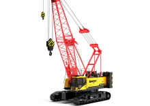 Grues à chenilles - flèche treillis Sany SCI850A