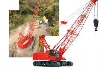 Grues à chenilles - flèche treillis Manitowoc 10000 E