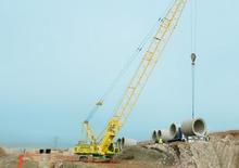 Grues à chenilles - flèche treillis Sennebogen 2200