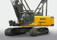 Grues à chenilles - flèche treillis Sennebogen 640 R-HD
