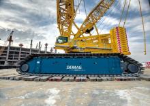 Grues à chenilles - flèche treillis Demag CC 6800-1
