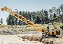 Grues à chenilles - flèche treillis Liebherr HS 8200