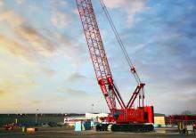 Grues à chenilles - flèche treillis Manitowoc MLC150-1