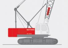 Grues à chenilles - flèche treillis Fuwa QUY50C