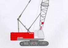 Grues à chenilles - flèche treillis Fuwa QUY55