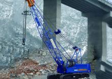 Grues à chenilles - flèche treillis XCMG QUY55