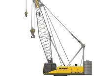 Grues à chenilles - flèche treillis Sany SCC1500E