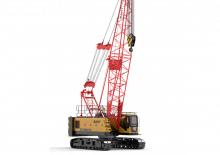 Grues à chenilles - flèche treillis Sany SCC750A