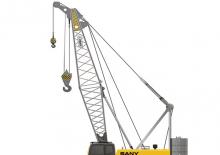 Grues à chenilles - flèche treillis Sany SCC900E
