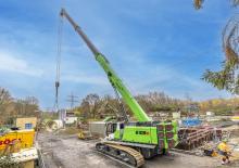 Grues à chenilles téléscopique Sennebogen 6103 E