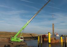 Grues à chenilles téléscopique Sennebogen 673E