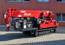 Grues à chenilles téléscopique UNIC B-780.2