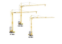 Grues à tour - tourneur inférieur Liebherr 120 KR.1 (FU)