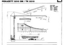 Grues à tour - tourneur inférieur Pekazett 3210 SM
