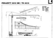 Grues à tour - tourneur inférieur Pekazett 3210 SM