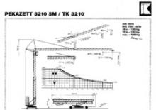 Grues à tour - tourneur inférieur Pekazett 3210 SM