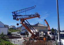 Grues à tour - tourneur inférieur Arcomet A 28 A
