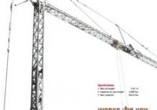 Grues à tour - tourneur inférieur Terex Comedil (Zeppelin) CBR 36 H