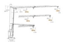 Grues à tour - tourneur inférieur Cadillon Chronoflash 30 TL