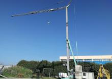 Grues à tour - tourneur inférieur Cattaneo CM 73