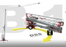 Grues à tour - tourneur inférieur Gru Dalbe DB 11 Dalbetta