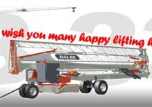 Grues à tour - tourneur inférieur Gru Dalbe DB 33