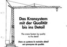 Grues à tour - tourneur inférieur König K 24 S (2,0 m)