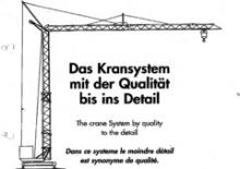 Grues à tour - tourneur inférieur König K 24 S (2,65 m)