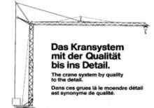 Grues à tour - tourneur inférieur König K 28 S