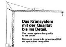 Grues à tour - tourneur inférieur König K 28 S