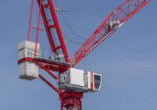 Grues à tour  - tourneur supérieur- flèche épingle Wolffkran 224 B