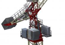 Grues à tour  - tourneur supérieur- flèche épingle TEREX CRANES CTLH 192-12